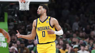 Indiana Pacers guard Tyrese Haliburton.