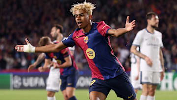 Lamine Yamal foi um dos melhores em campo no jogo da Catalunha