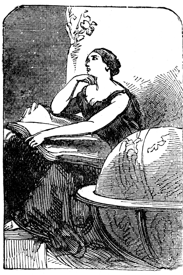 Hypatia (c370-415), mathematician and neo-Platonic philosopher, mid 19th century.