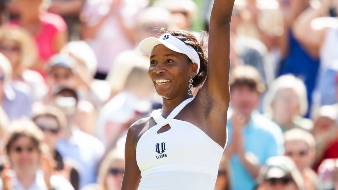 Venus Williams at Wimbledon 2008