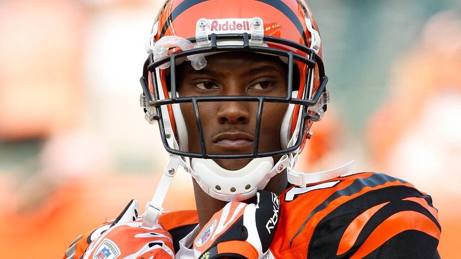 Cincinnati Bengals receiver Chris Henry pregame against the New Orleans Saints at Paul Brown Stadium.