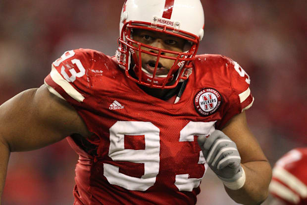 Nebraska defensive tackle Ndamukong Suh was a force on the defensive line.