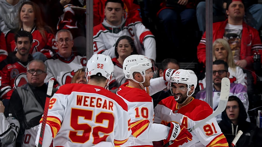 Calgary Flames v New Jersey Devils