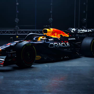 Pictured is Oracle Red Bull Racing’s RB21 - the new car for the 2025 Formula 1 season.