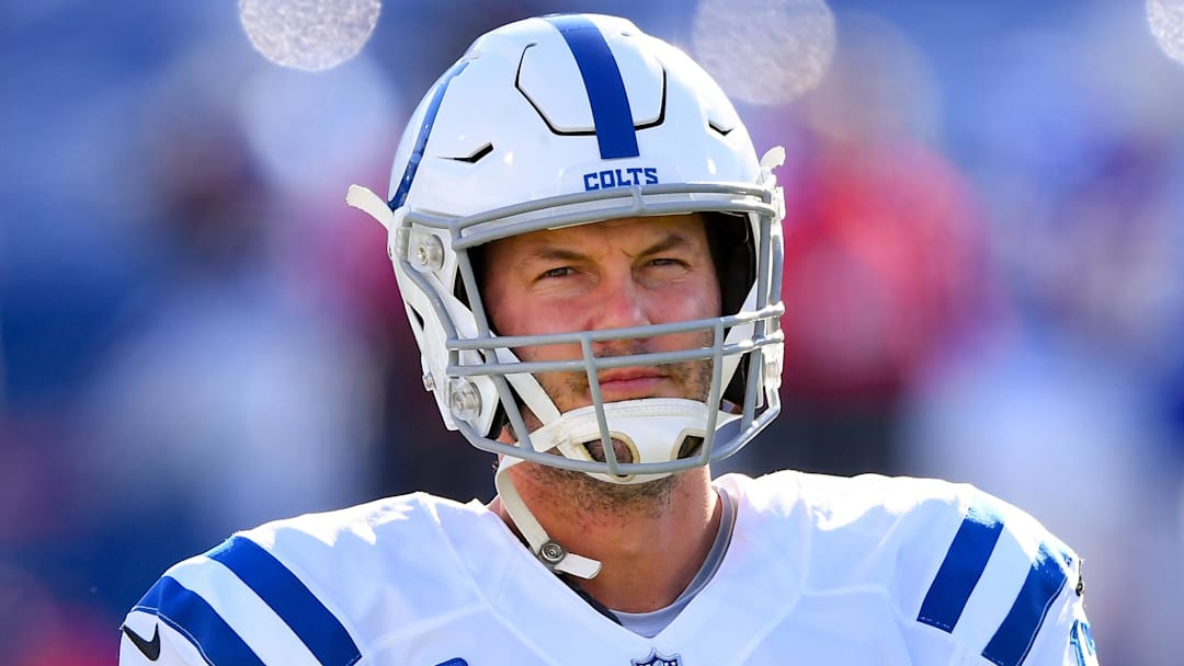Indianapolis Colts quarterback Philip Rivers (17)