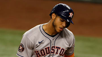 Houston Astros shortstop Jeremy Peña