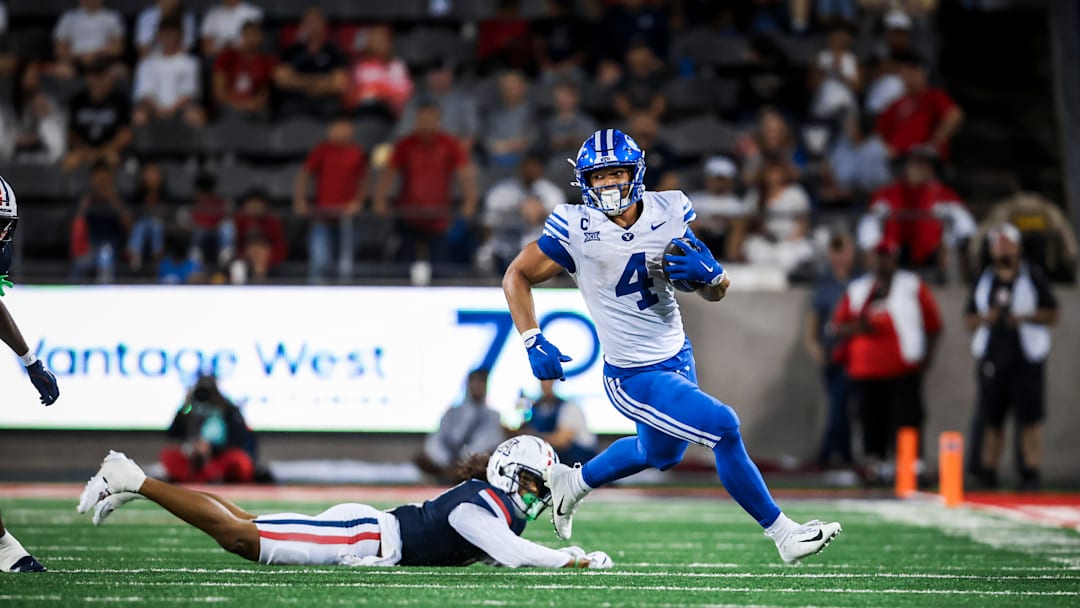 BYU RB LJ Martin against Arizona