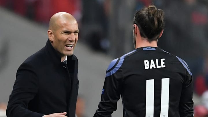 Zinedine Zidane et Gareth Bale