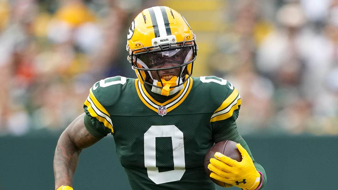 Green Bay Packers wide receiver Matthew Golden Green Bay Packers wide receiver Matthew Golden