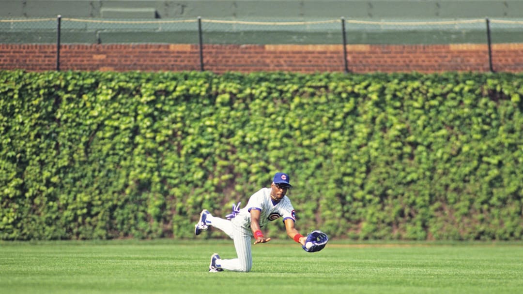 May 10, 1991; Chicago, IL, USA; FILE PHOTO; Chicago Cubs outfielder Jerome Walton in action May 10, 1991; Chicago, IL, USA; FILE PHOTO; Chicago Cubs outfielder Jerome Walton in action