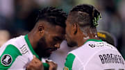 Jugadores de Atletico Nacional.