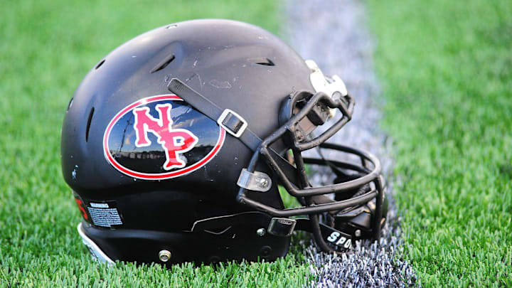 New Philadelphia football helmet, Friday, Aug. 29, 2025.