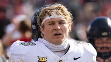Oct 19, 2024; Tucson, Arizona, USA; Colorado Buffalos safety Ben Finneseth (28) against the Arizona Wildcats at Arizona Stadium. Mandatory Credit: Mark J. Rebilas-Imagn Images