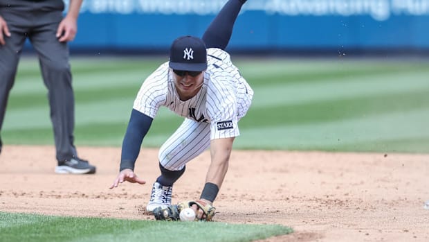New York Yankees shortstop Anthony Volpe
