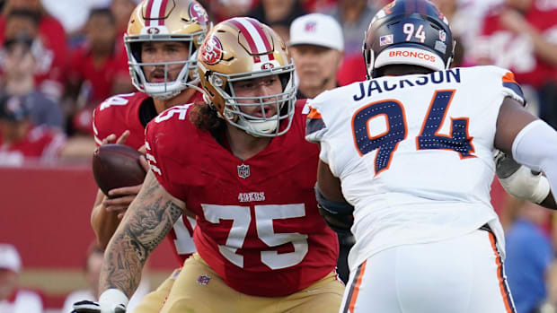 49ers rookie OL Connor Colby