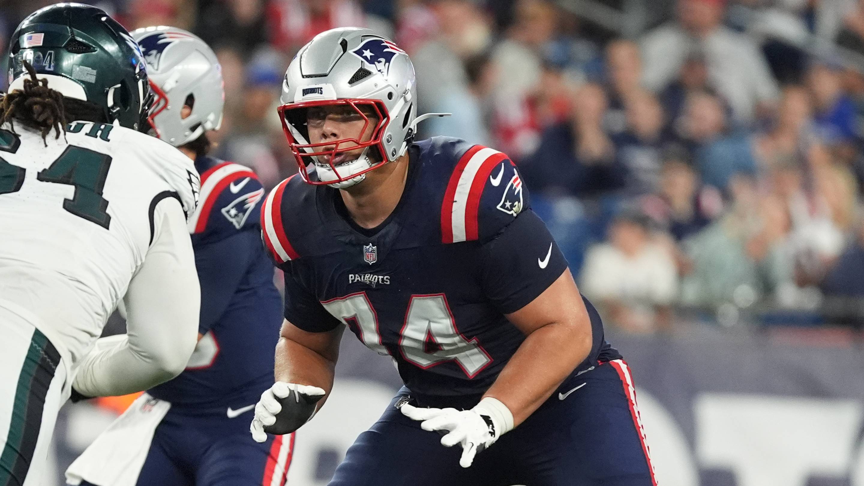 Patriots Rookie OT Caleb Lomu Has Been 'Dreaming' About His NFL Debut