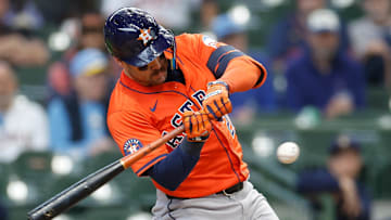 Houston Astros outfielder Chas McCormick