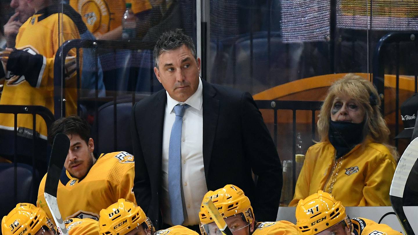 The Predators have only had four coaches across their 27-year history. 