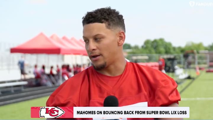 Patrick Mahomes discusses the Chiefs upcoming season.