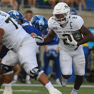 Sacramento State Hornets running back Rodney Hammond Jr. (2)