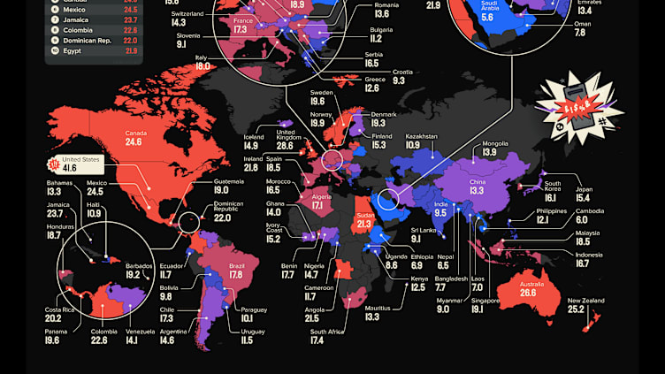 How does your country rank?