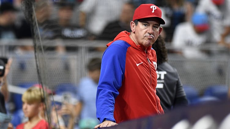 Philadelphia Phillies manager Rob Thomson