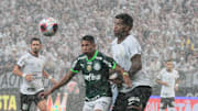Rony fez dois gols para o Verdão, e Gil garantiu o empate ao Timão