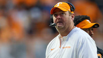 Tennessee Volunteers head coach Josh Heupel