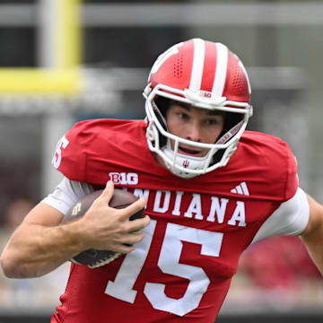 Fernando Mendoza and Indiana are favored against Maryland on Saturday.