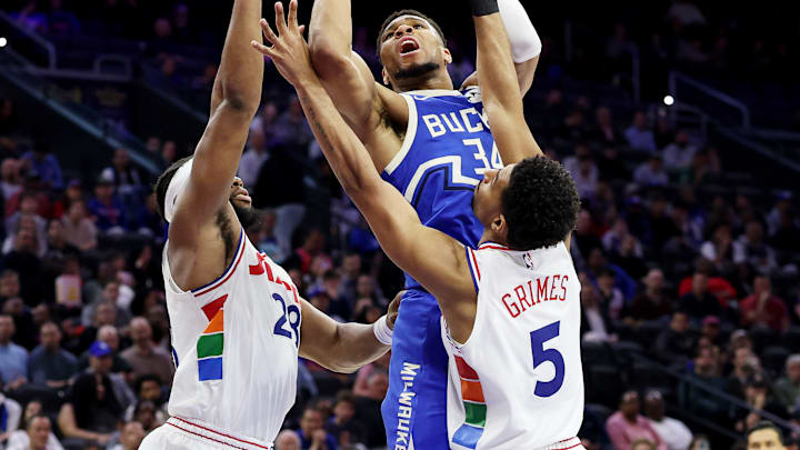 Milwaukee Bucks v Philadelphia 76ers