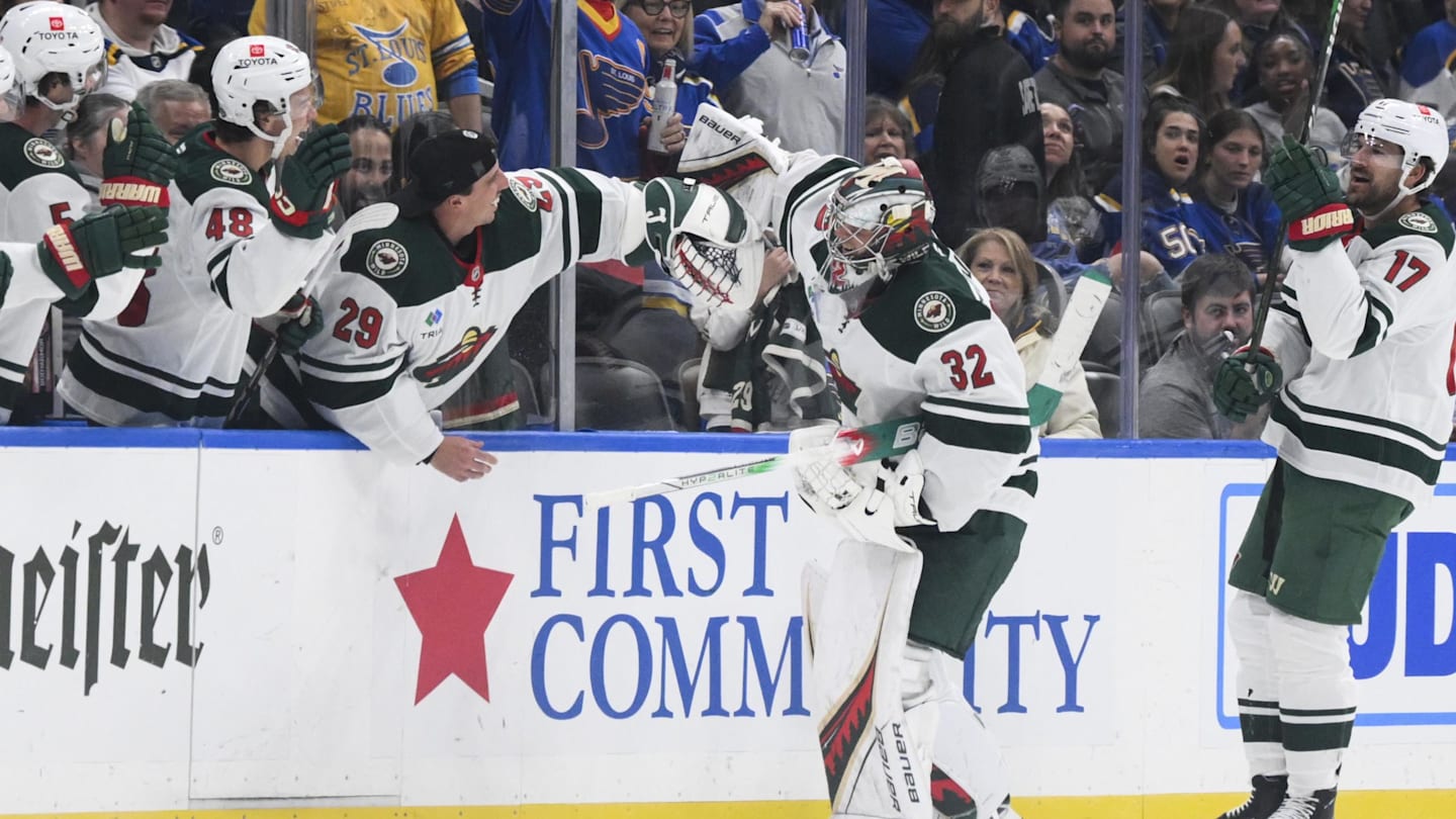 Minnesota Wild Goalie Named Third Star of Week