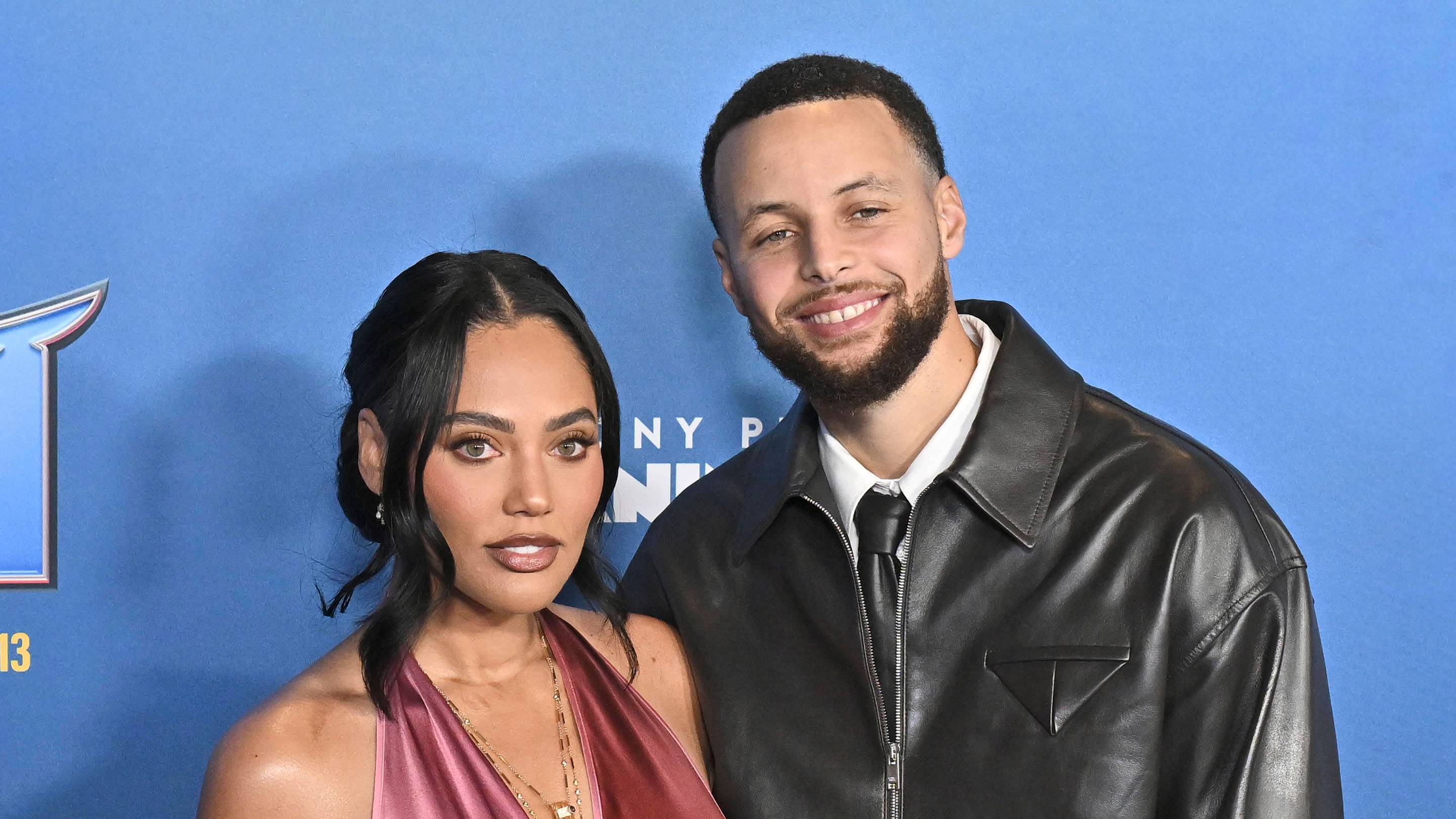 Steph Curry's Wife Ayesha Rocks All-Brown Fur Outfit Before Warriors Play-In Game