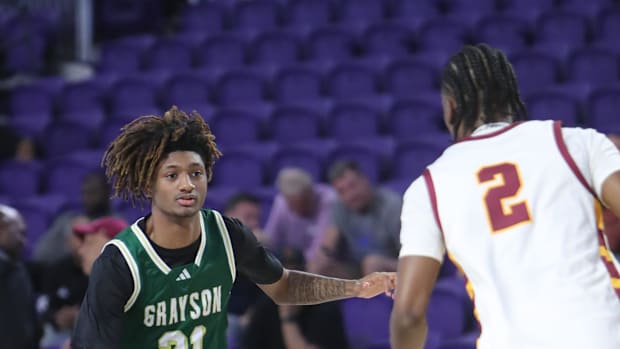 Jacob Wilkins - Grayson boys basketball - Central Catholic boys basketball