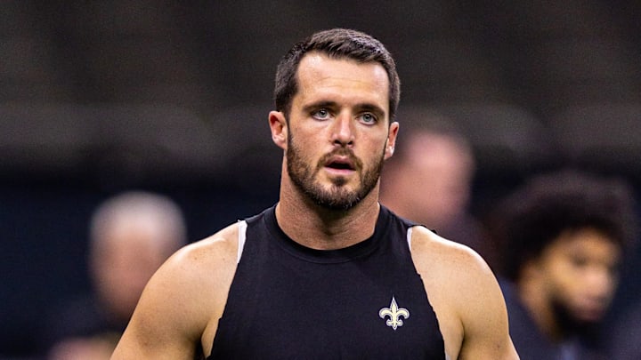 C.J. Gardner Johnson wasn't impressed with Derek Carr. C.J. Gardner Johnson wasn't impressed with Derek Carr.