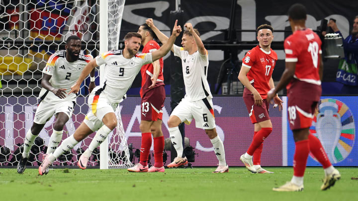 Deutschland schaffte mit dem späten 1:1 gegen die Schweiz den Gruppensieg