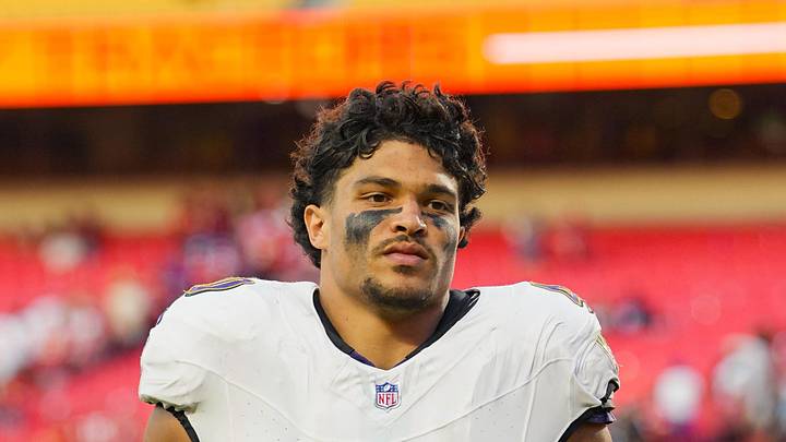 Baltimore Ravens linebacker Teddye Buchanan