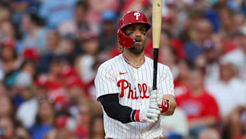 Philadelphia Phillies first baseman Bryce Harper should be the team's leadoff hitter