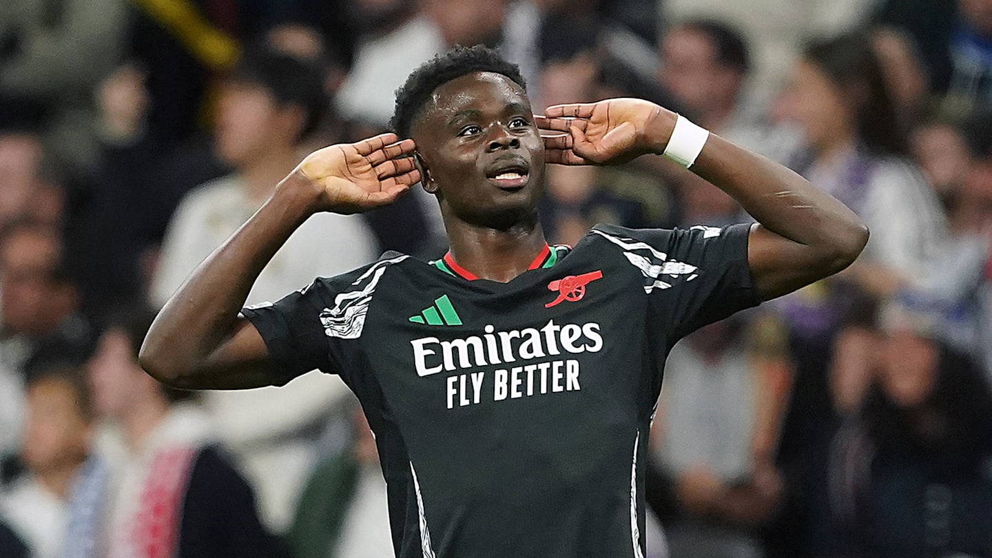 Real Madrid 1–2 Arsenal: Player Ratings As Gunners Eliminate Defending ...