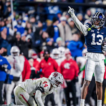 BYU wide receiver Jojo Phillips against Houston