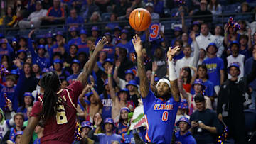 Florida Gators guard Boogie Fland had 18 points in the win over Florida State.