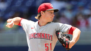 Cincinnati Reds pitcher Brady Singer