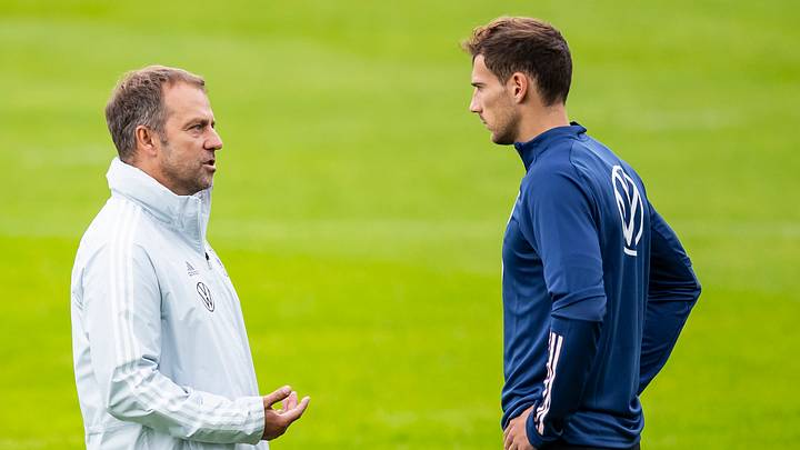 Bayern Munich star Leon Goretzka would like to play under Hansi Flick at FC Barcelona.