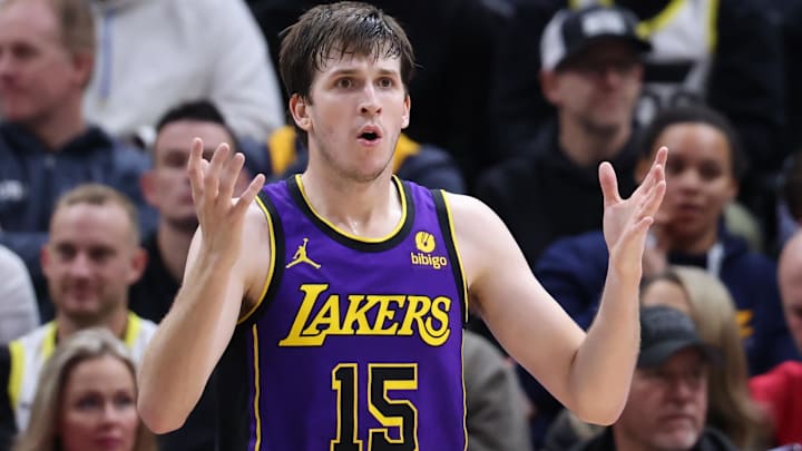 Los Angeles Lakers guard Austin Reaves.