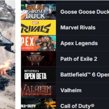 Battlefield 6 is quickly climbing the Steam charts.