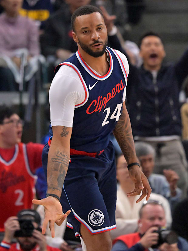 Los Angeles Clippers guard Norman Powell 