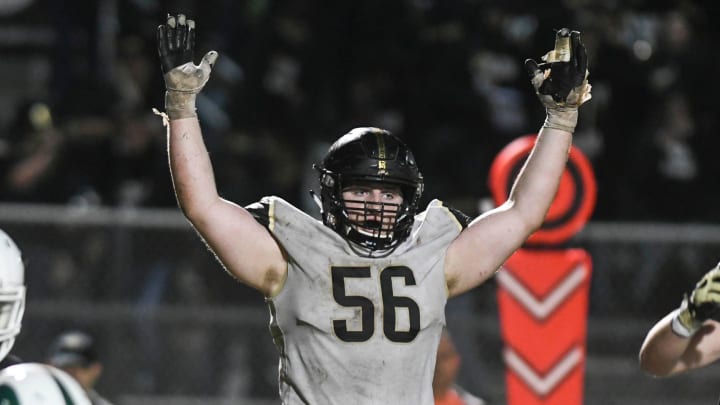 William Putnam of Plant celebrates a Panther touchdown Friday's regional semifinal against Viera. 

High School Football Plant At Viera