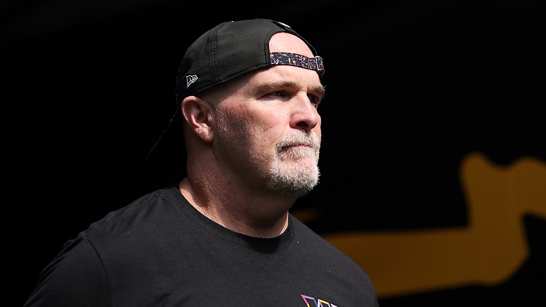 Washington Commanders head coach Dan Quinn