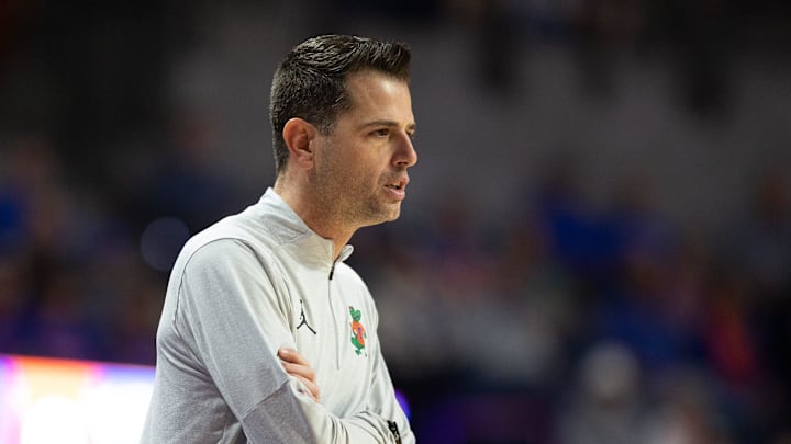 Florida head coach Todd Golden