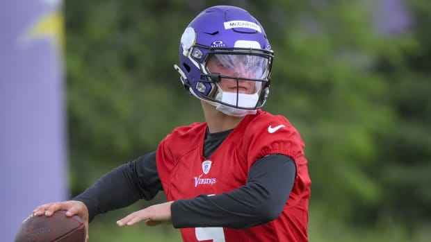 Minnesota Vikings QB J.J. McCarthy