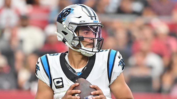 Carolina Panthers quarterback Bryce Young